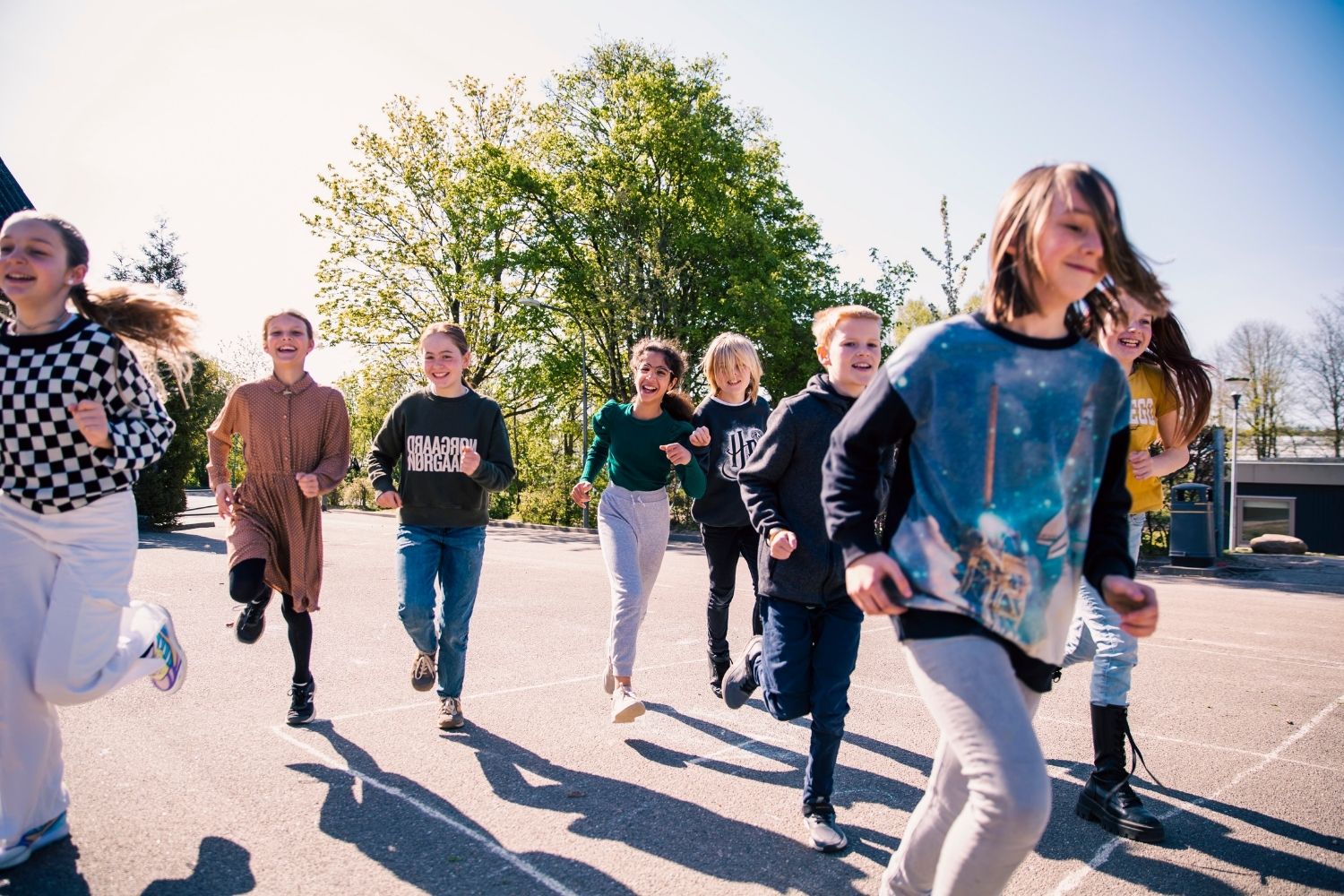 Elever Leg Skolegård Frikvarter 2 KH